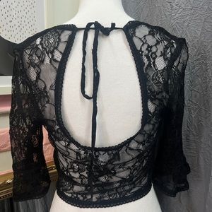Urban outfitters lace blouse